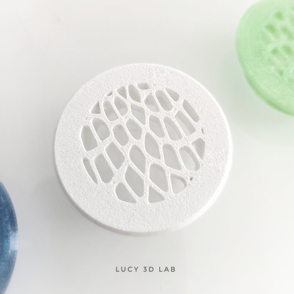 Organic Air Vent 32 mm Hole for Terrariums or modified Enclosures - Lucy 3D Lab