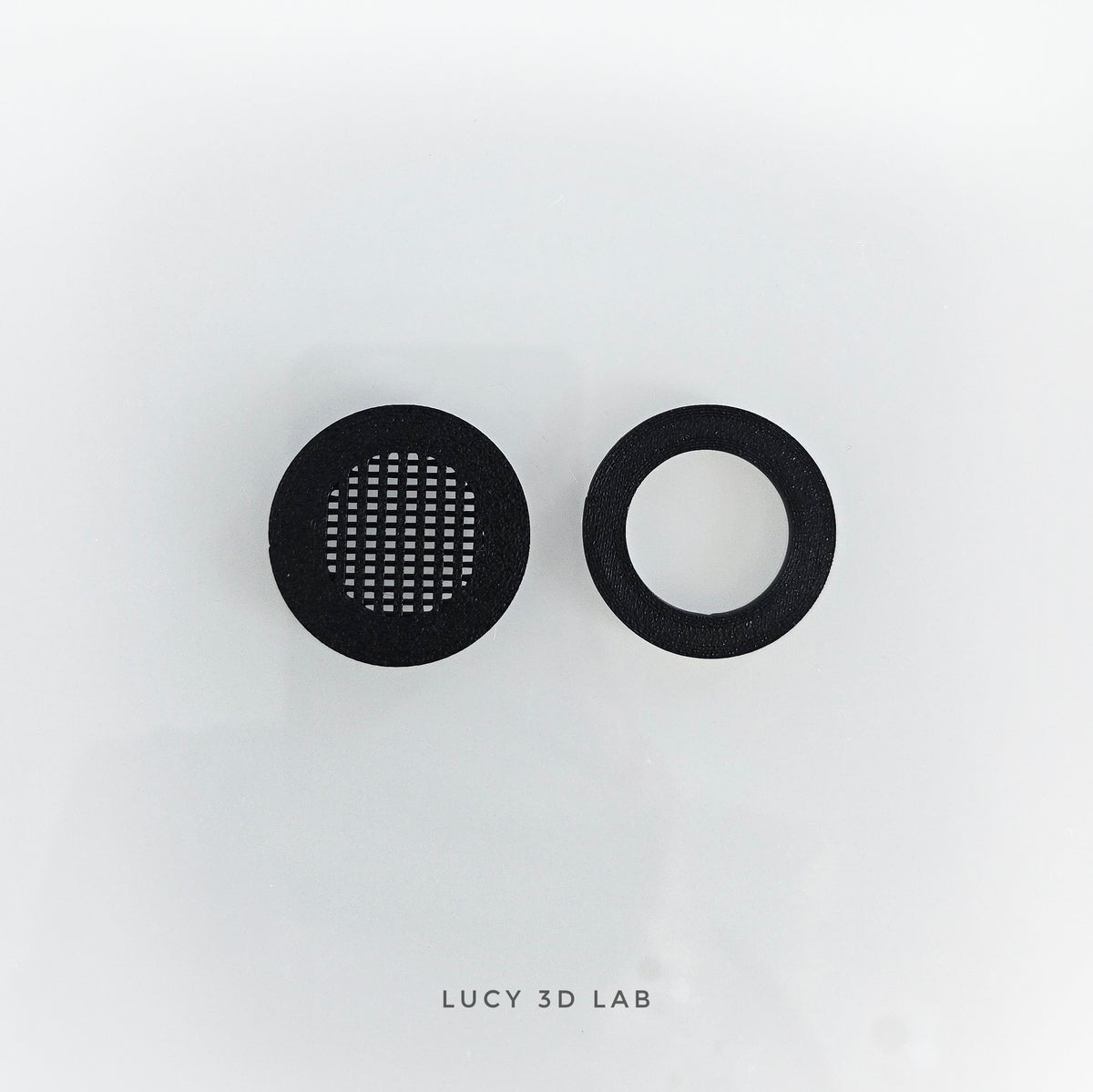 Presa d'Aria con Cover Esterna Foro 30 mm Mesh Fine 1x9 mm - Lucy 3D Lab