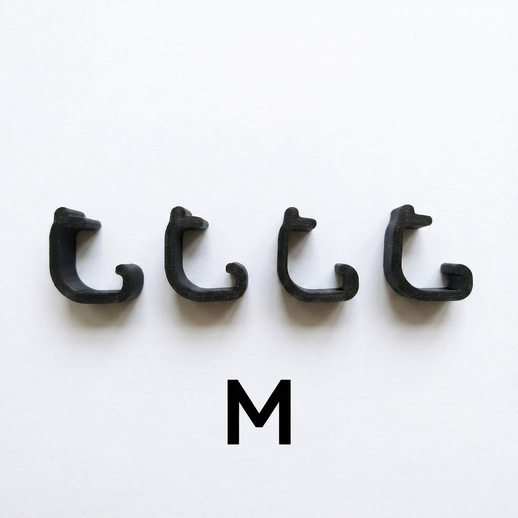 Set of 4 Model M Clips for Box (for Samla 45L and 65L models) - Lucy 3D Lab