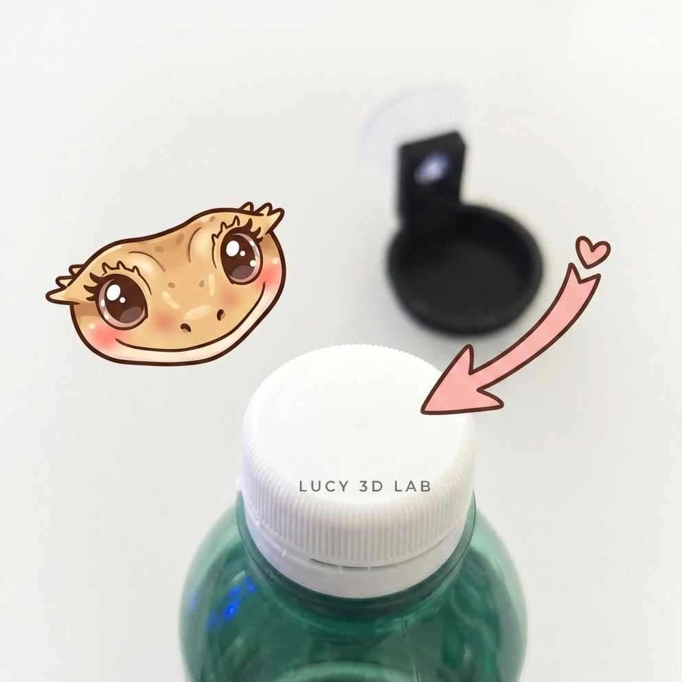 Mini Suction Cup Support for Bottle Cap – Lucy 3D Lab