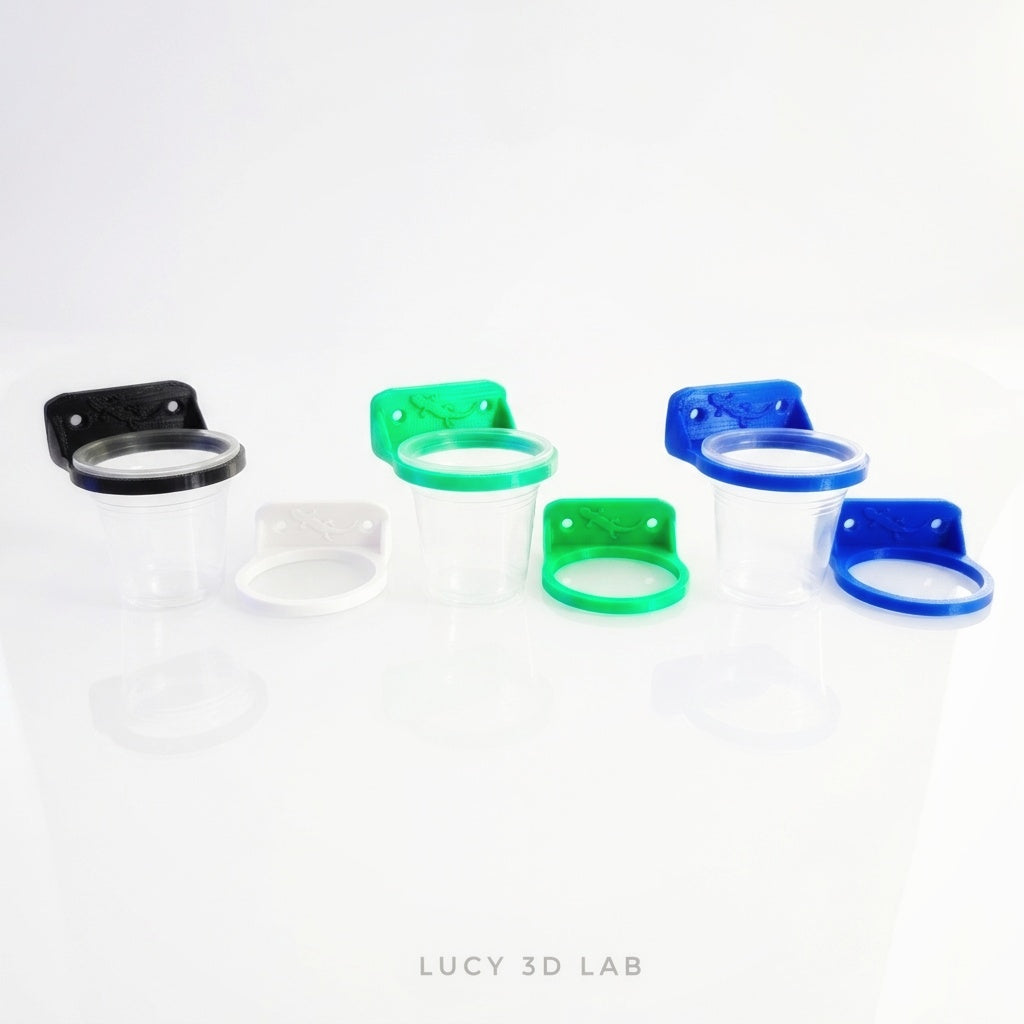 Single Cup Holder 5.5x5.2 cm for Fruttamix and Water - Lucy 3D Lab