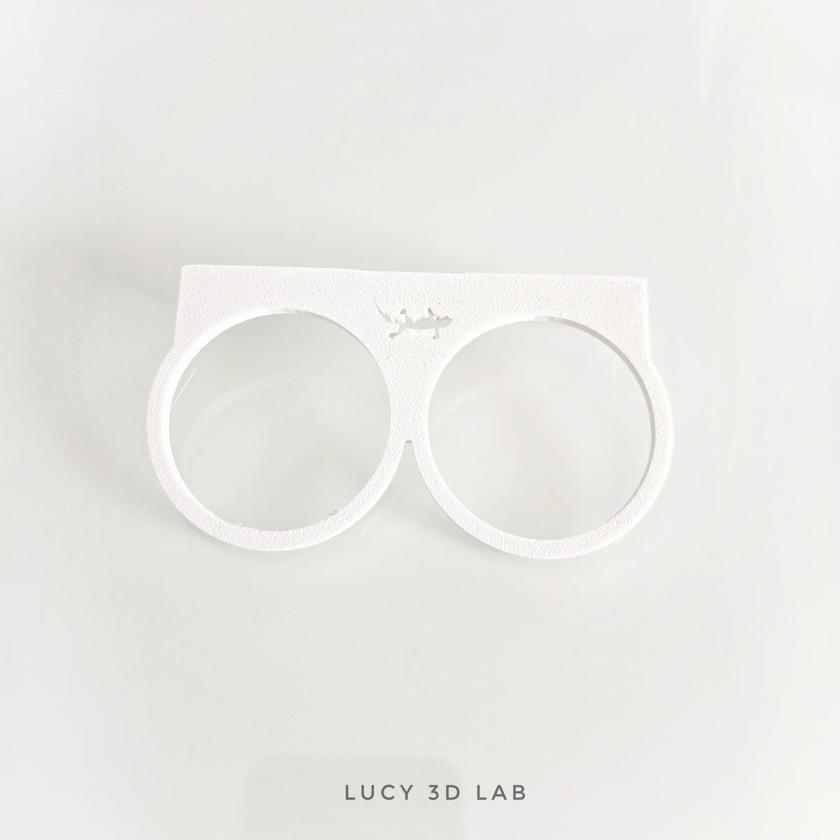 Double Holder for 2 Small Cups 5.5x5.2 cm for Fruttamix and Water - Lucy 3D Lab
