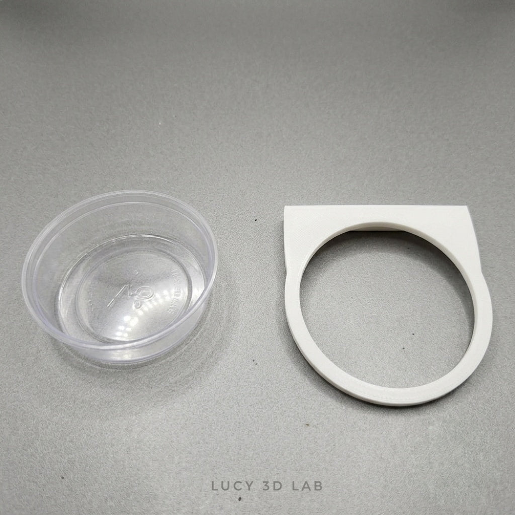 Arboreal Reptile Support with 11.7 cm Standard or Deep Cup – Lucy 3D Lab