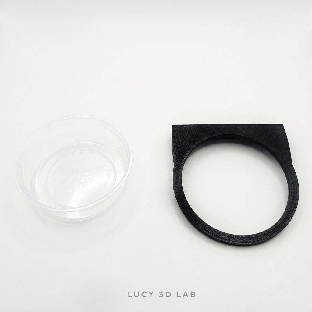 Arboreal Reptile Support with 11.7 cm Standard or Deep Cup – Lucy 3D Lab