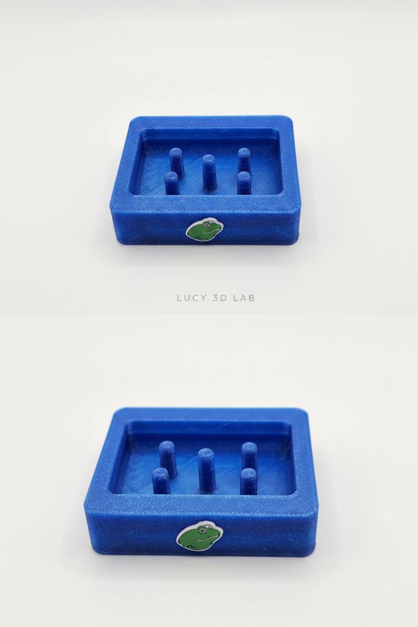Frog Feeder Station 6 × 7 cm for Feeding Frogs and Other Insectivorous Reptiles – Lucy 3D Lab