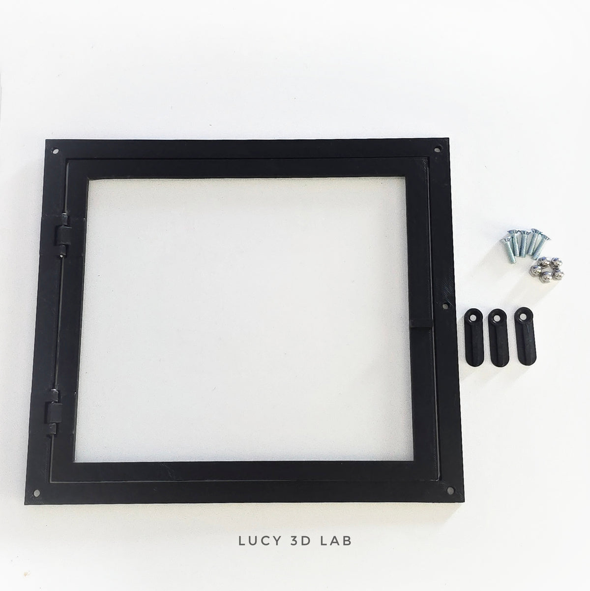 Porta con Vetro 25x22h per Box e Terrari Custom - Lucy 3D Lab