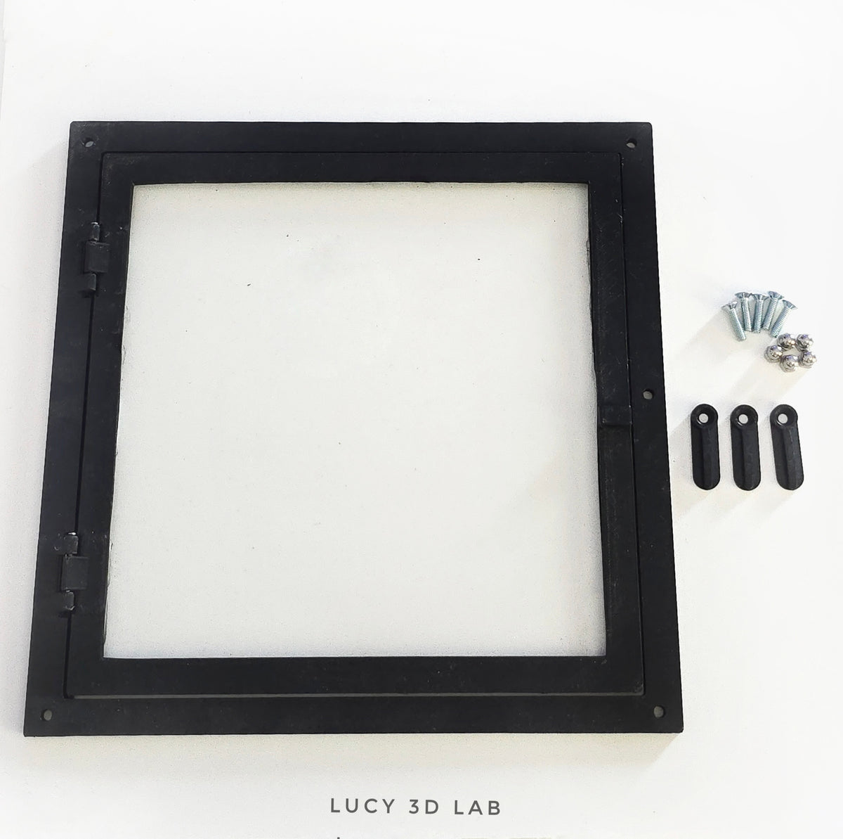 Porta con Vetro 25x25h per Box e Terrari Custom - Lucy 3D Lab