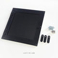 Porta con Rete in Plastica 25 × 25h per Box e Terrari Custom - Lucy 3D Lab