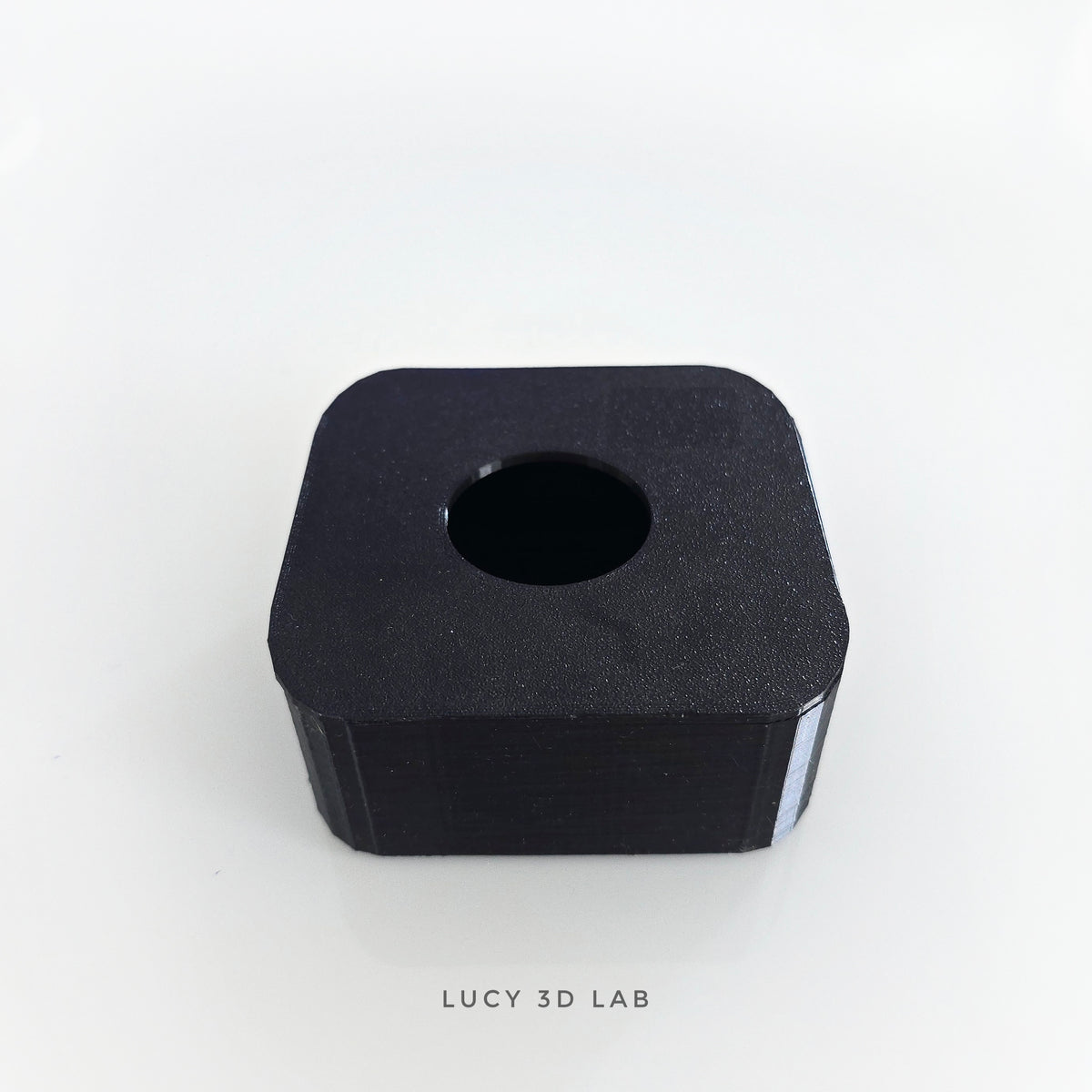 Humid Den 9 × 8 × 3.9h cm with Removable Lid for Geckos and Baby Snakes - Lucy 3D