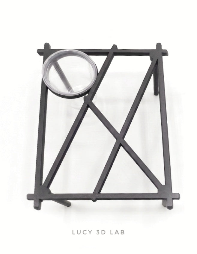 Layout XX Support with Bowl for Box 28 × 19 × 14h cm (for Samla 5 L model) – Lucy 3D Lab
