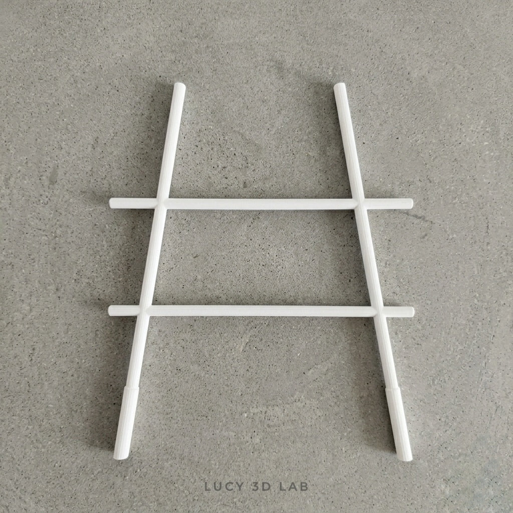 Ladder Support for Plant 26 × 32h cm for Box 39 × 28 × 28h cm (for Samla 22 L model) – Lucy 3D Lab