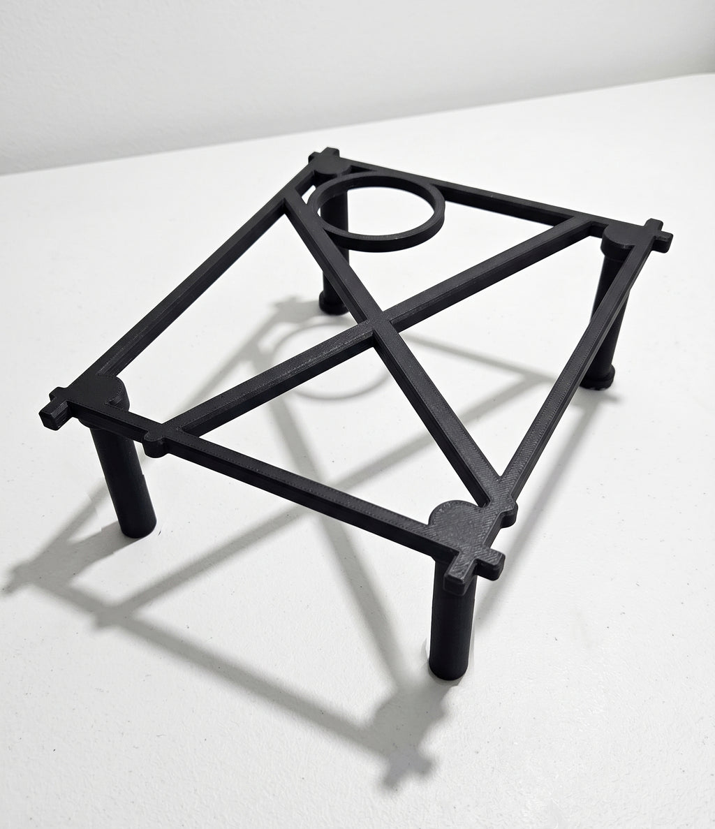 Supporto Layout X con Ciotola Laterale da 7 cm, 22 × 28 × 7h cm o 22 × 28 × 14h cm – Lucy 3D Lab