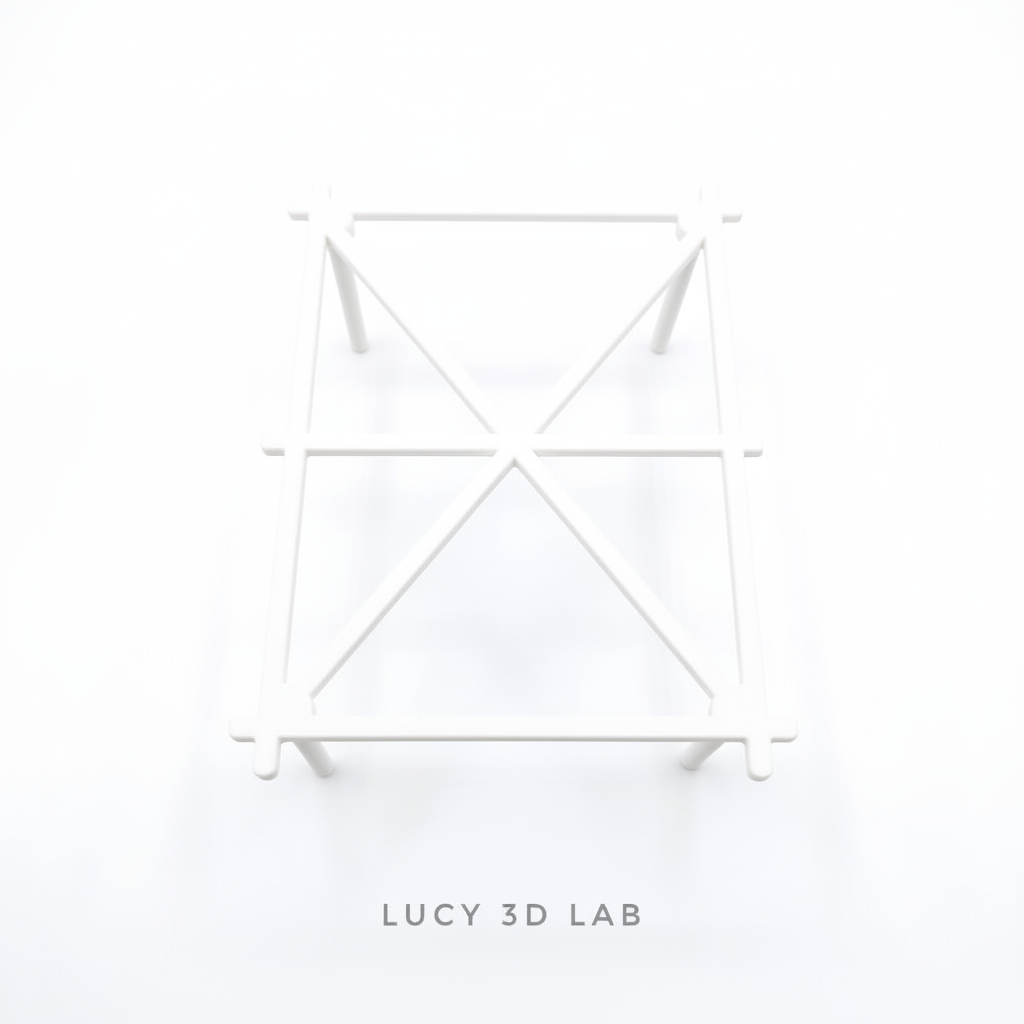 Layout Support XX 22 × 28 × 7h cm or 22 × 28 × 14h cm – Lucy 3D Lab