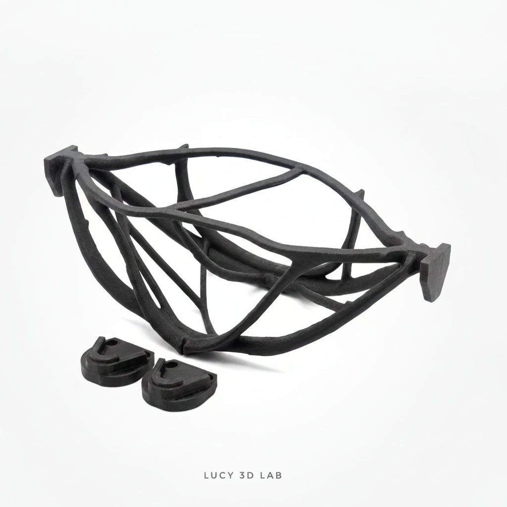 Hanging Vine Support Layout 30.4 x 10 x 14.4h cm for Arboreal Snakes (for Samla 22L model) - Lucy 3D Lab