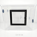 Box Modificato 56 × 39 × 42h cm con Porta Frontale con Vetro (base Samla 65 L) – Lucy 3D Lab