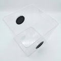 Box Modificato 18,5 × 18,5 × 19h cm con 2 Prese d’Aria (base Braplast) – Lucy 3D Lab