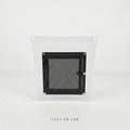 Modified Box 18.5 × 18.5 × 19h cm with Plastic Mesh Door (Braplast base) – Lucy 3D Lab