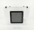 custom box with plastic grid door and top air vent