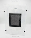 Vertical Modified Box 39x28x57h with Plastic Mesh Door, Air Vent and Clip (45L) - Lucy 3D Lab