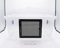 Modified Box 57 × 39 × 28h cm with Front Plastic Mesh Door, Air Vents (Samla 45 L base) – Lucy 3D Lab