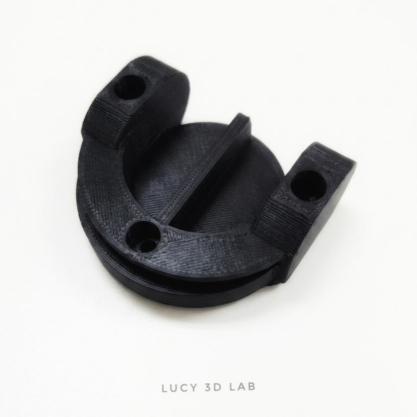 U-Support with Holes and Anti-Rotation System for Ø 20 mm PVC Pipe for Arboreal Reptiles – Lucy 3D Lab