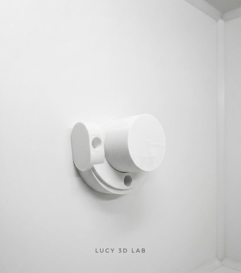 U-Support with Holes for 50 mm Ø PVC Pipe for Arboreal Reptiles – Lucy 3D Lab