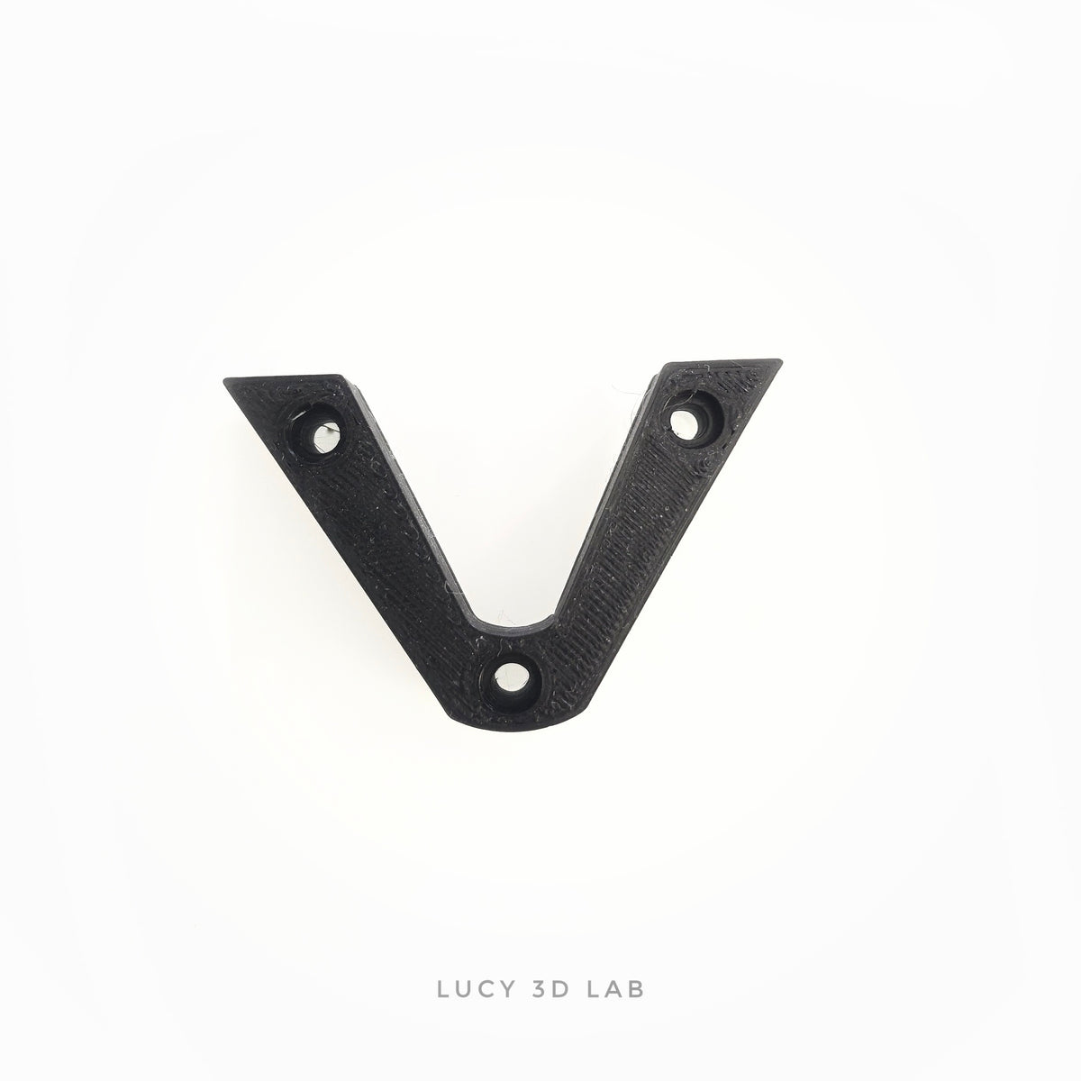 Mini V-Support with Holes for 12–20 mm Tubes for Baby Reptiles – Lucy 3D Lab