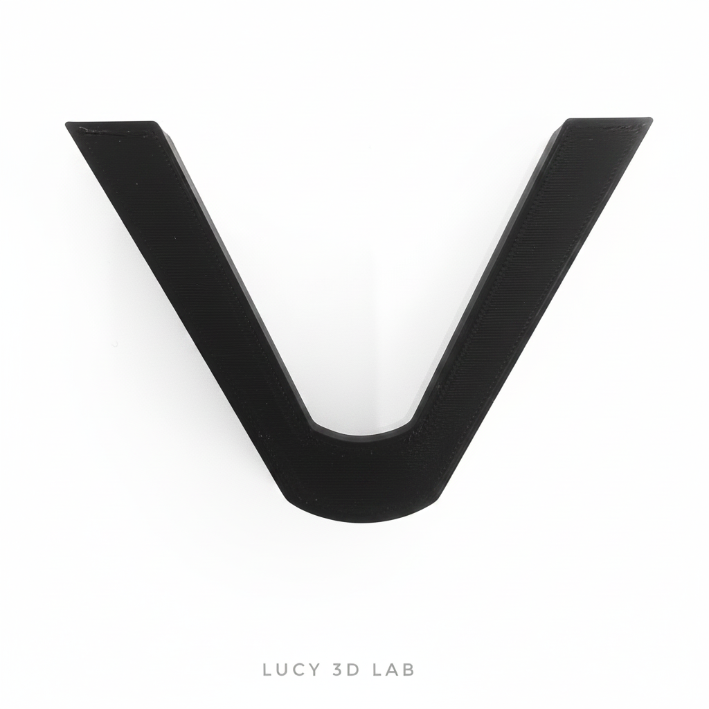 v shape pvc holder