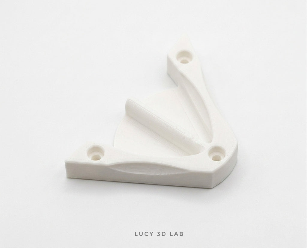 Maxi V-Support with Holes and Anti-Rotation System for 25–35 mm PVC Pipes for Arboreal Reptiles – Lucy 3D Lab