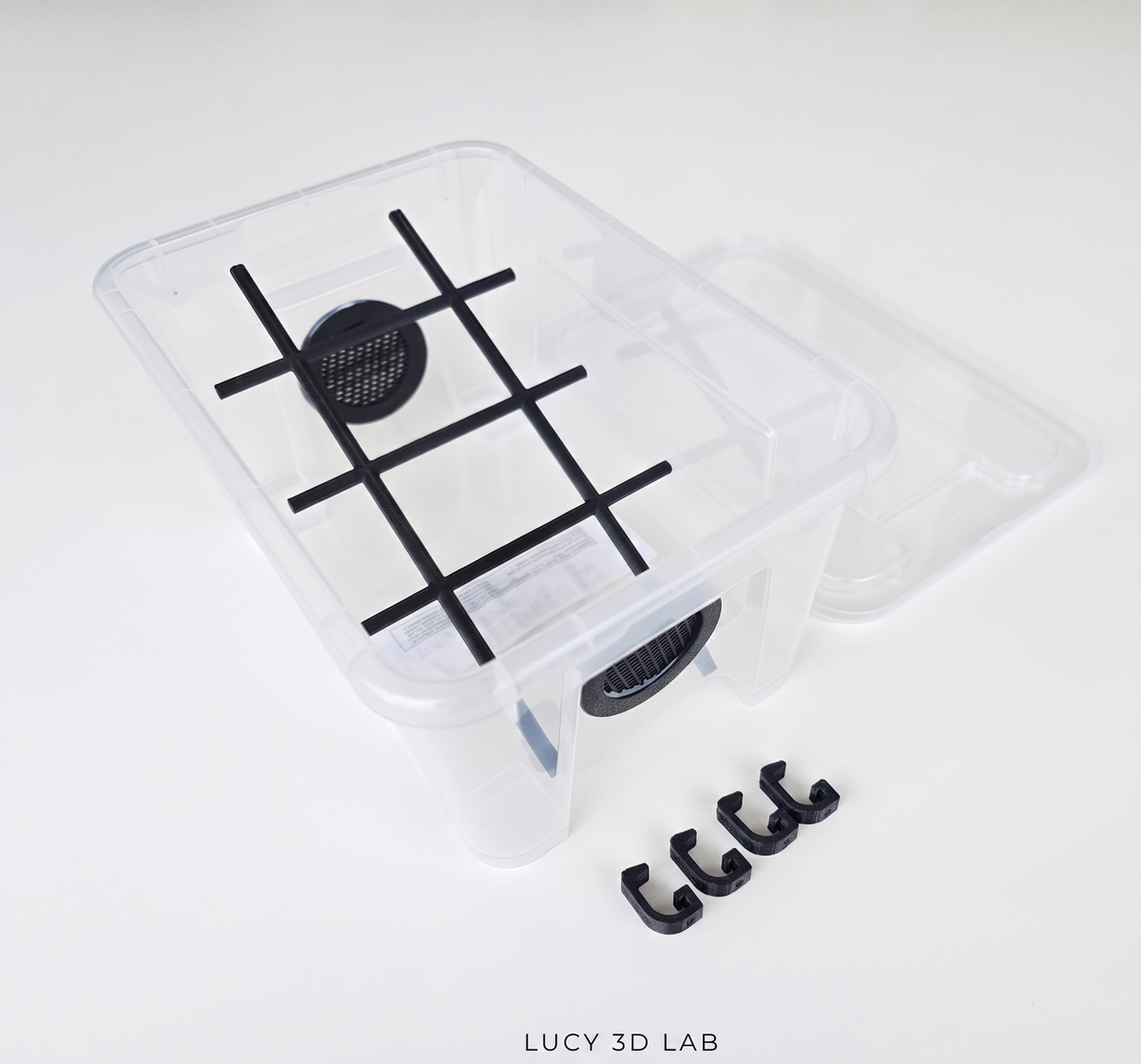 Baby Snake Kit with Ladder Rack for Enclosure 28x19x14h (Samla 5L base) - Lucy 3D Lab