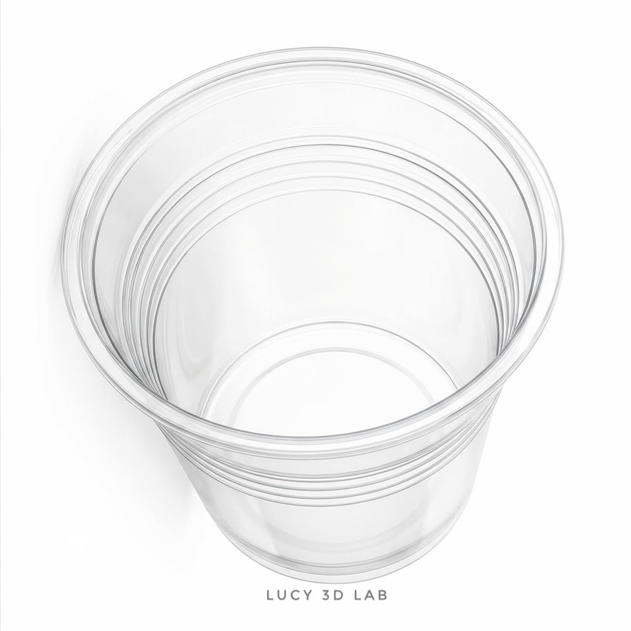 Set of 10 Disposable Cups 5.5 × 5.2 cm for Water and Food – Lucy 3D Lab