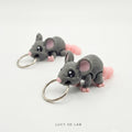 3D Articulated Mouse Keychain – Lucy 3D Lab