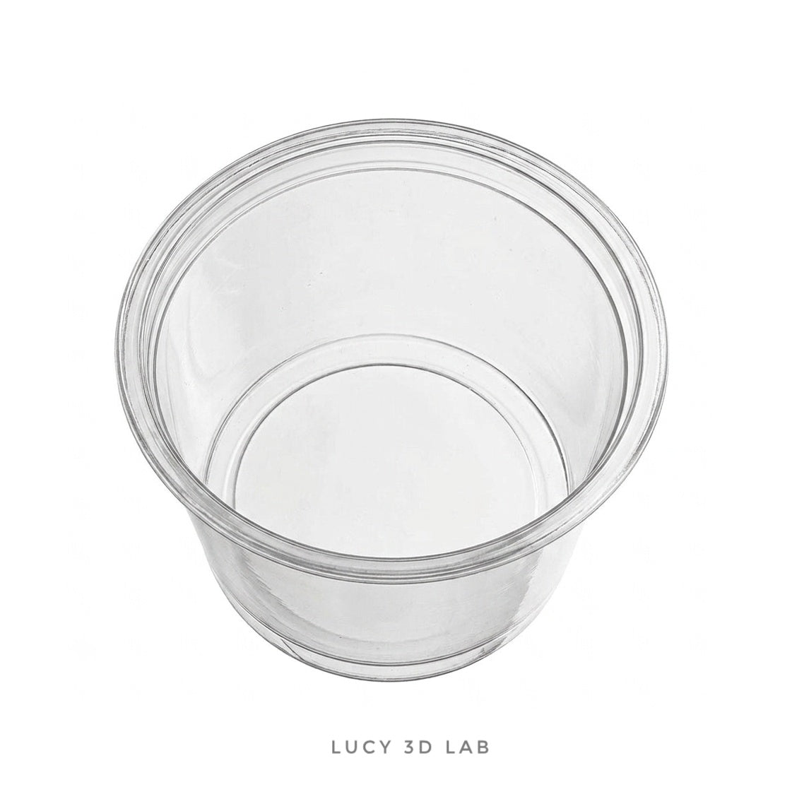 Set of 10 Bio PLA Deep Mini Cups 4.5 × 3.5h cm for Water, Food, and Insects – Lucy 3D Lab