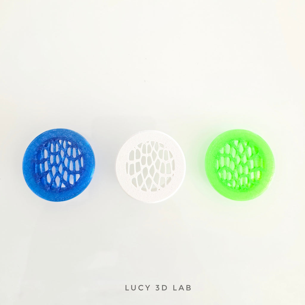 Organic Air Vent 32 mm Hole for Terrariums or modified Enclosures - Lucy 3D Lab