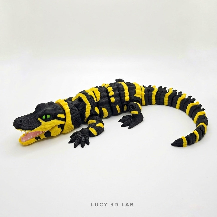 3D Articulated Alligator – Lucy 3D Lab