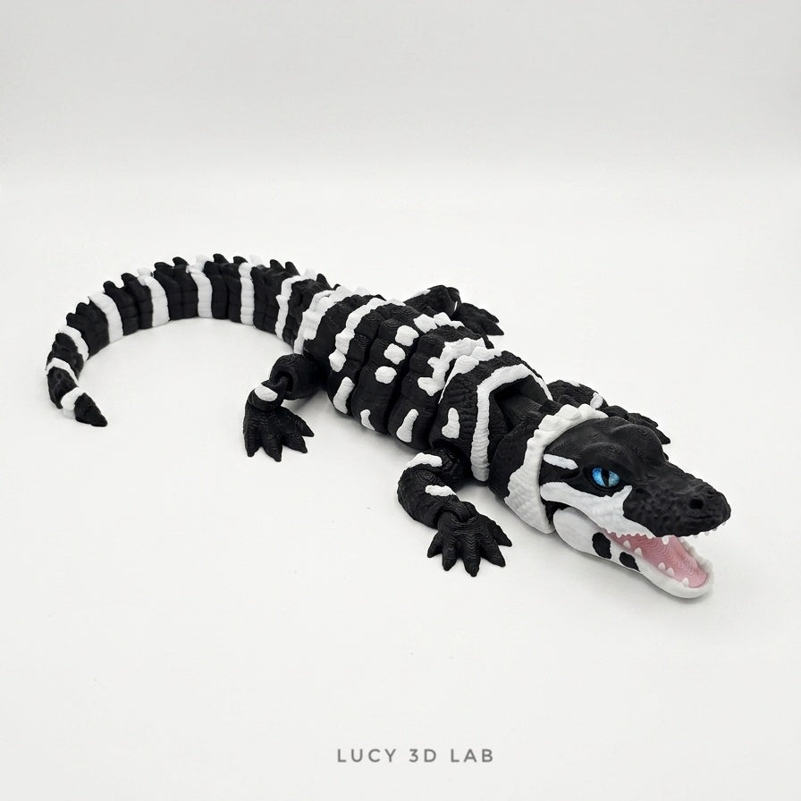 Alligatore Articolato 3D – Lucy 3D Lab