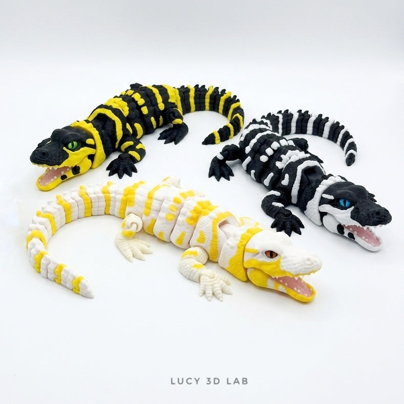 3D Articulated Alligator – Lucy 3D Lab
