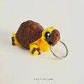 3D Articulated Tortoise Keychain – Lucy 3D Lab