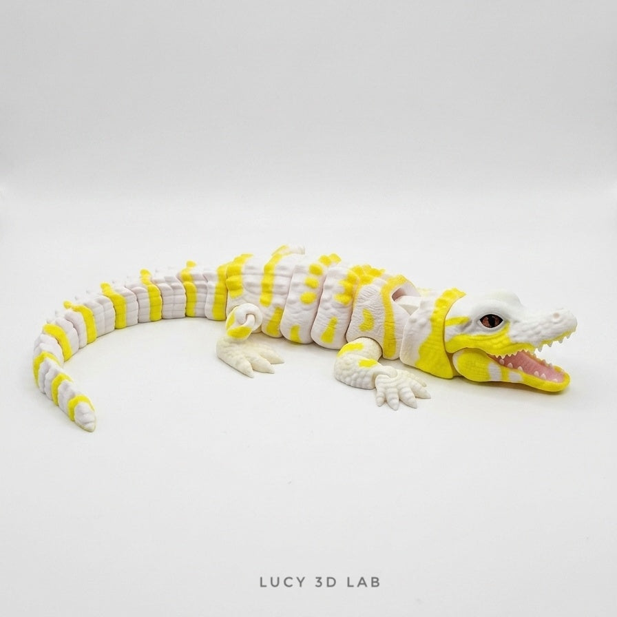 3D Articulated Alligator – Lucy 3D Lab