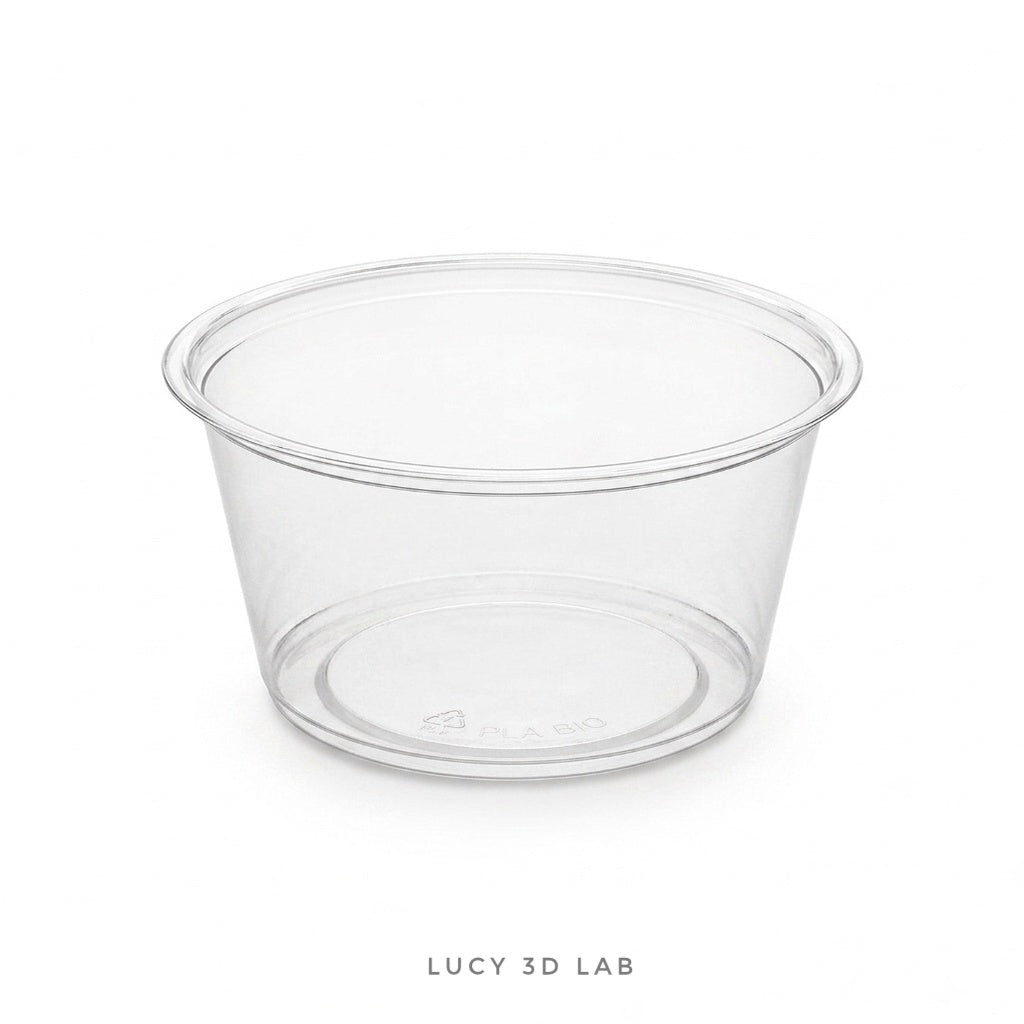 Set of 10 Bio PLA Mini Cups 4.5 × 2.1h cm for Water, Food, and Insects – Lucy 3D Lab