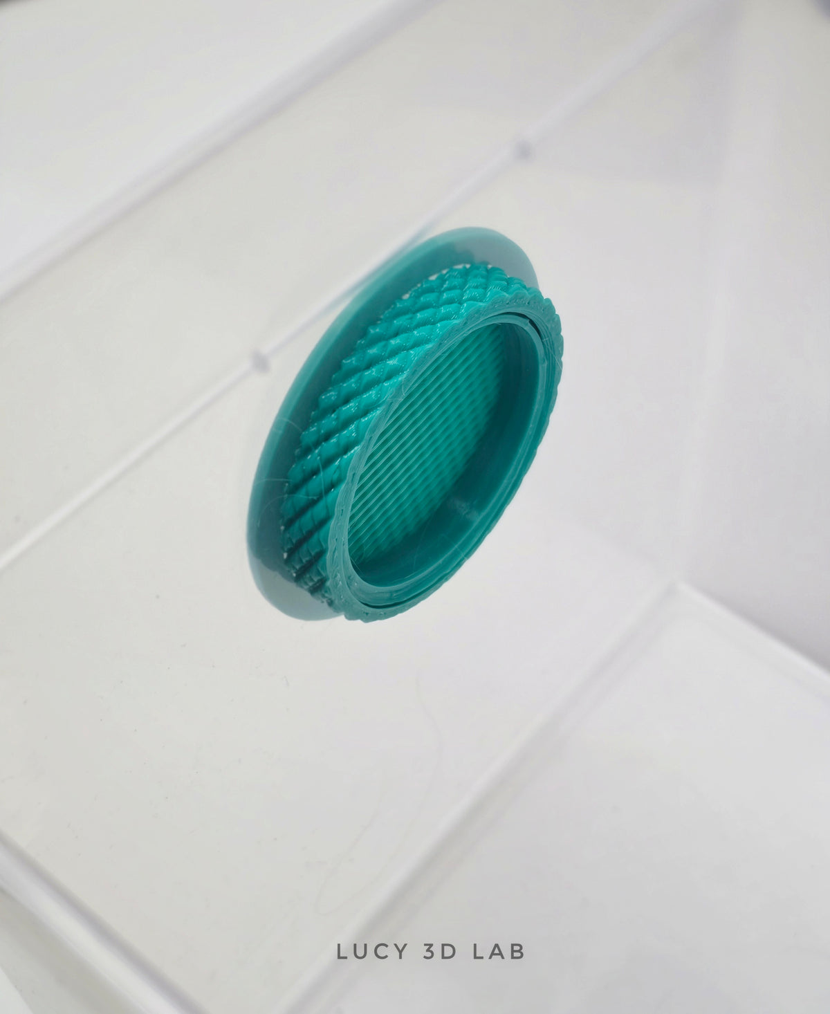 50 mm Screw-in Air Vent with External Cover for custom boxes and terrariums - Lucy 3D Lab