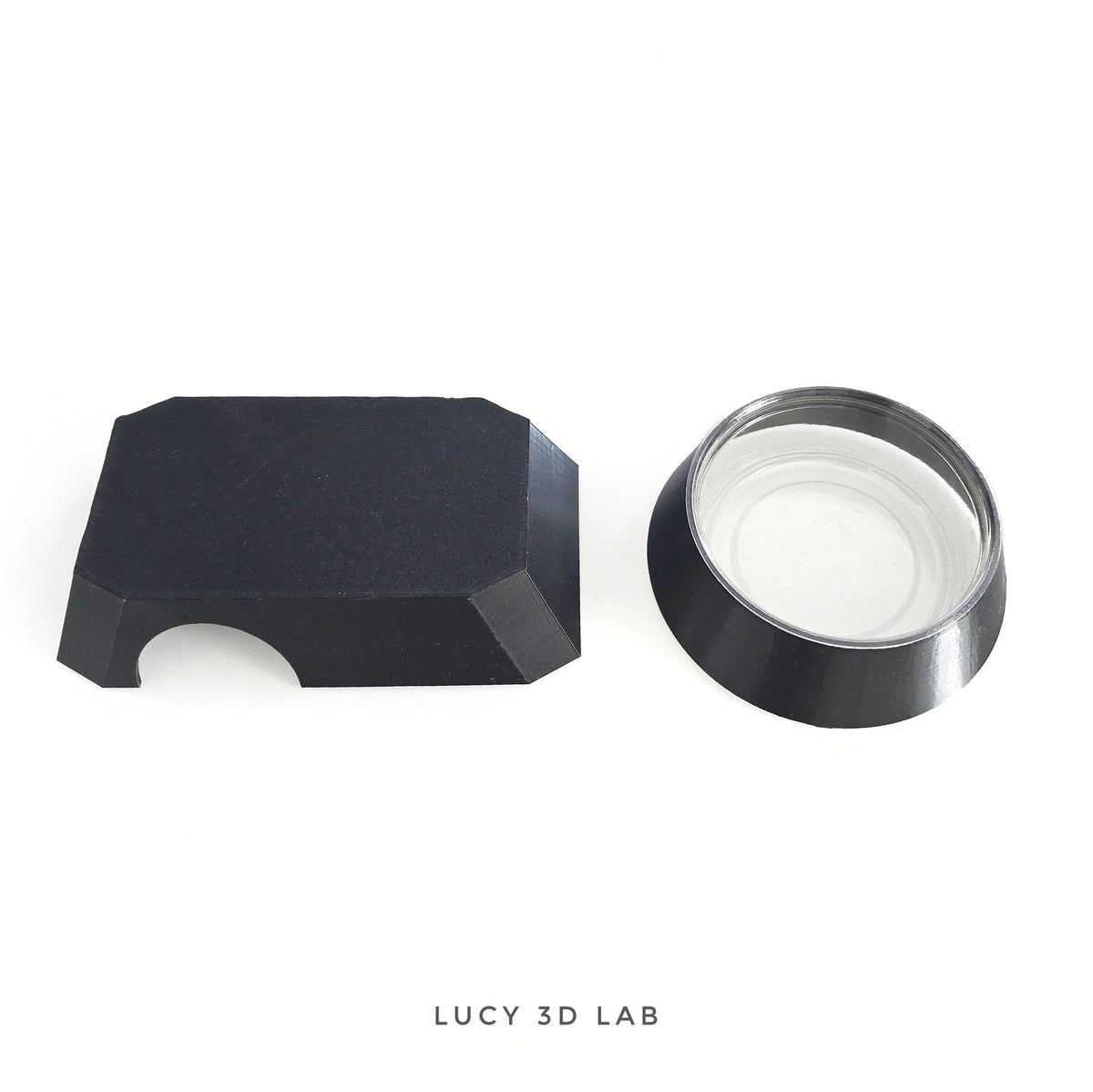 XLarge Den Set and 11 cm Bowl Holder for Medium-Sized Reptiles - Lucy 3D Lab